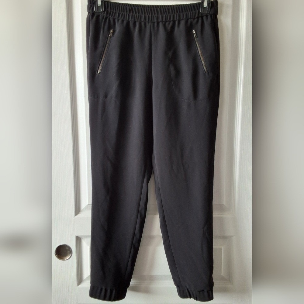 J Crew 2 Pants Sydney Jogger Pull On Zip Pocket Elastic Waist Casual Comfort